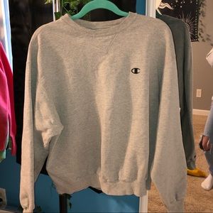 Gray champion Crewneck